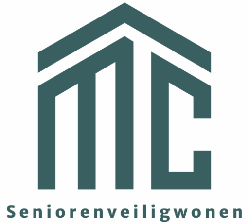 Logo van MaxiCore, specialist in slimme technologie voor seniorenveiligheid